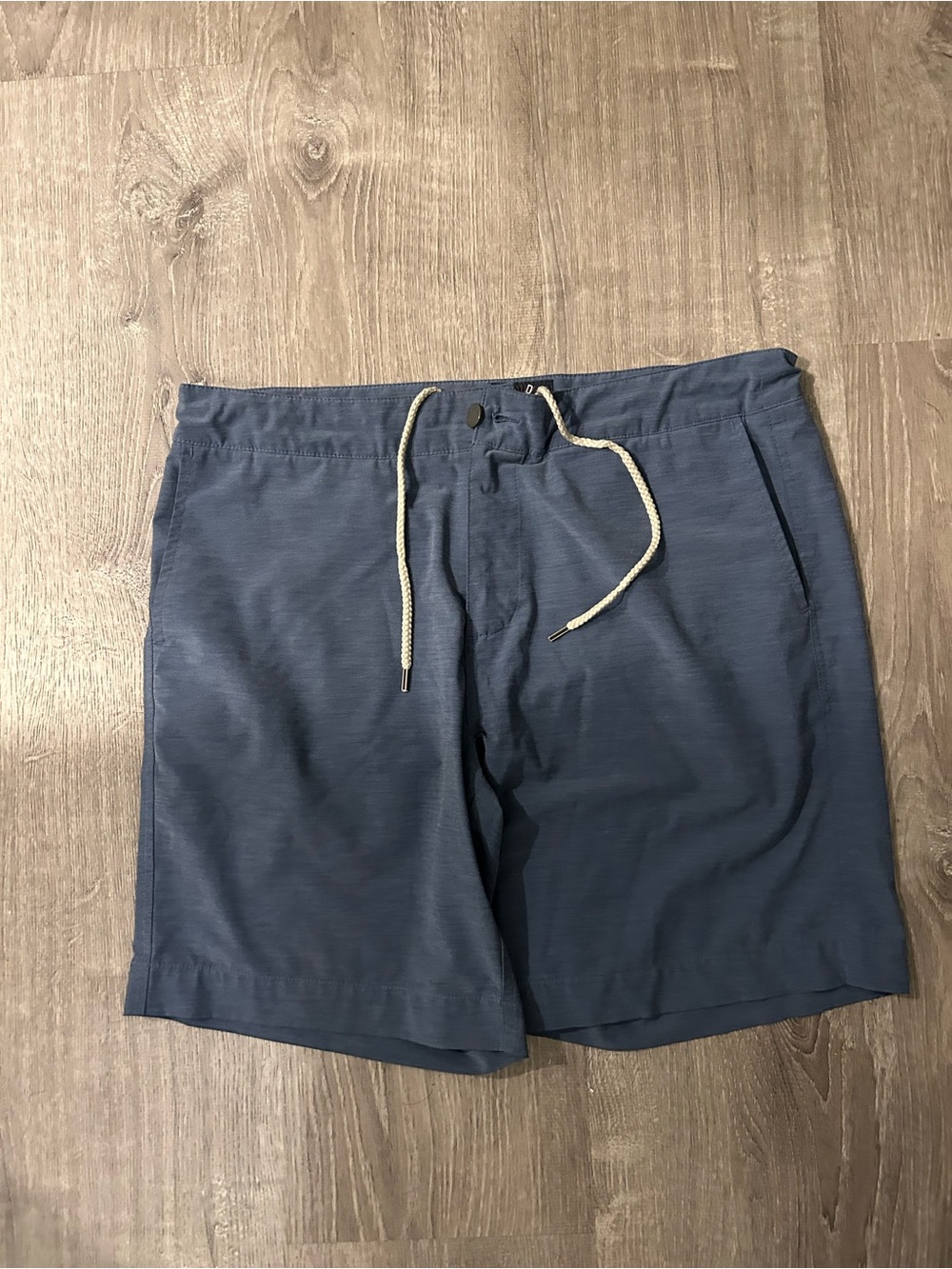 Faherty All Day Shorts Men's Navy Hybrid Drawstring Shorts